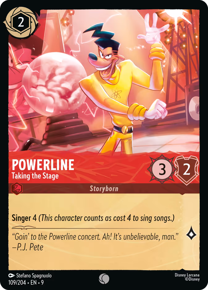 Powerline - Taking the Stage #109 (Common)