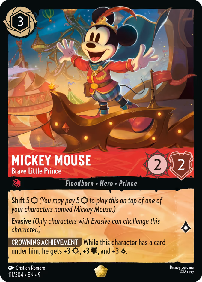Mickey Mouse - Brave Little Prince #111 (Legendary)