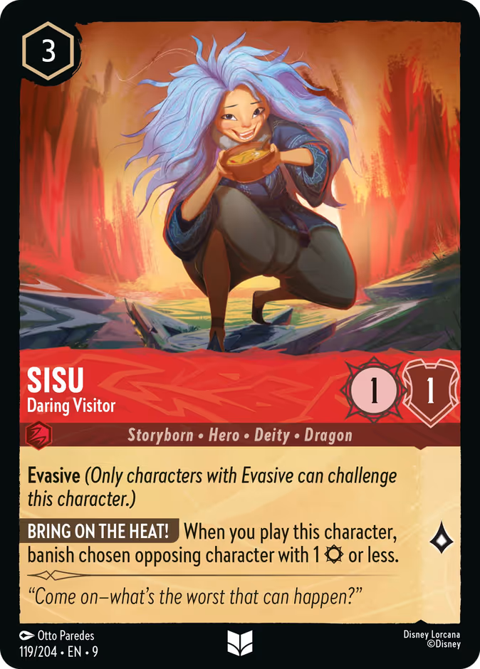 Sisu - Daring Visitor #119 (Uncommon)