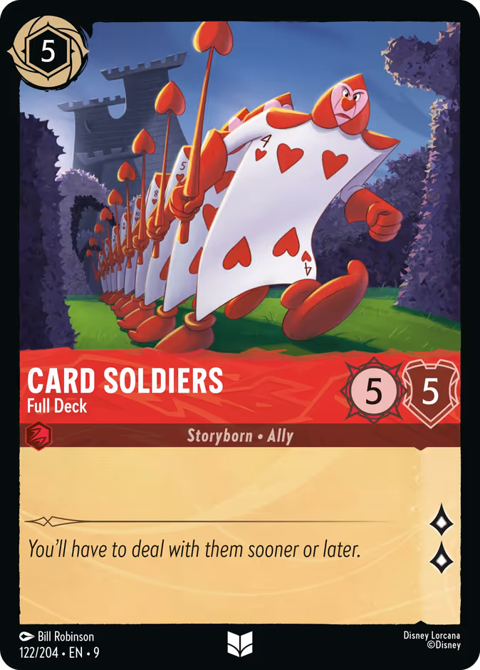 Card Soldiers - Full Deck #122 (Uncommon)