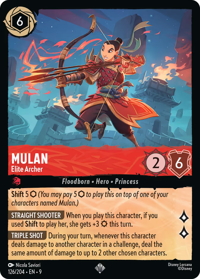 Mulan - Elite Archer #126 (Super_rare)