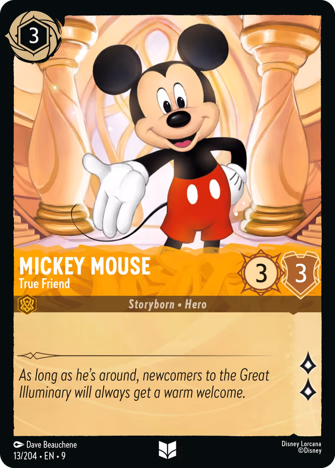 Mickey Mouse - True Friend #13 (Uncommon)
