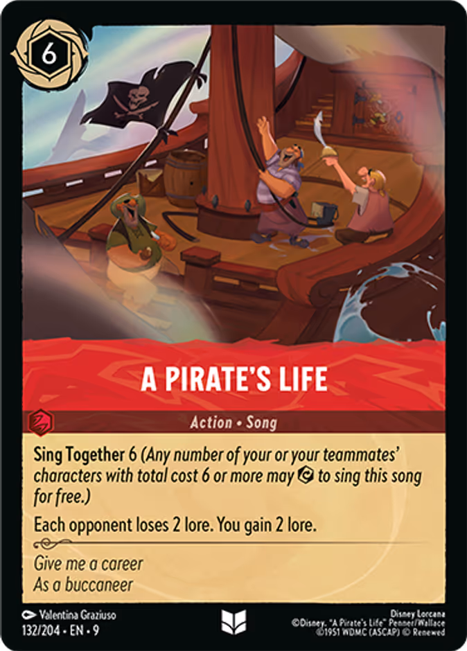 A Pirate's Life #132 (Uncommon)
