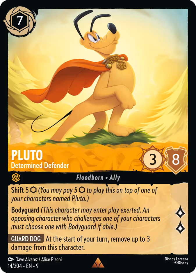 Pluto - Determined Defender #14 (Rare)