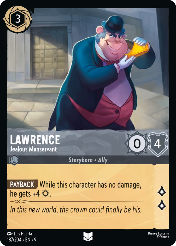 Lawrence - Jealous Manservant #187 (Uncommon)