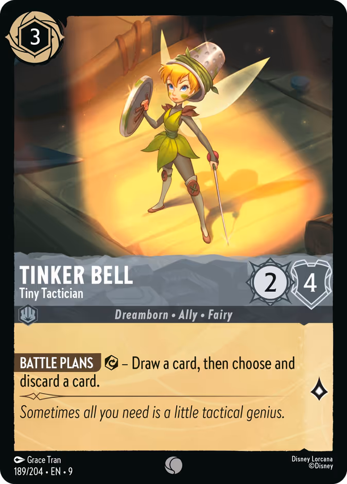 Tinker Bell - Tiny Tactician #189 (Common)