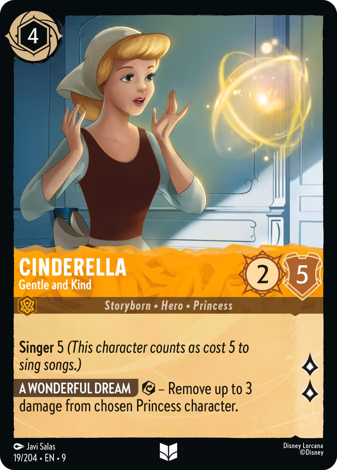 Cinderella - Gentle and Kind #19 (Uncommon)