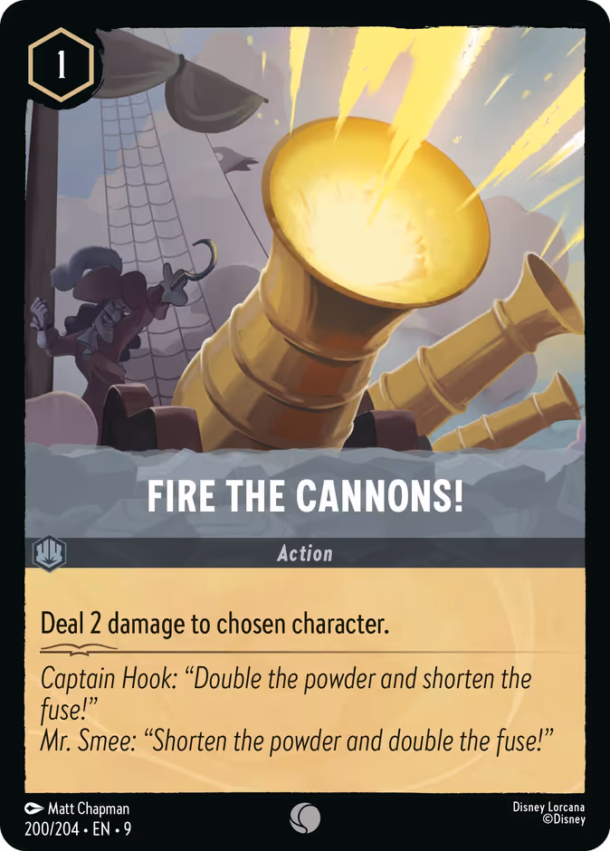 Fire the Cannons! #200 (Common)