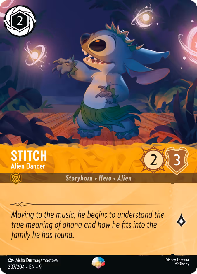 Stitch - Alien Dancer #207 #207 (Epic)