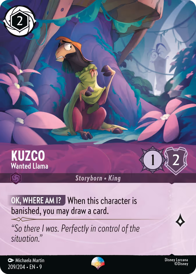 Kuzco - Wanted Llama #209 #209 (Epic)