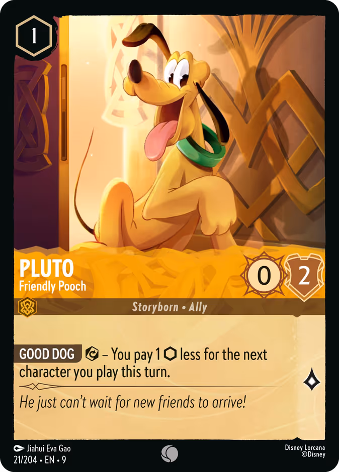 Pluto - Friendly Pooch #21 (Common)
