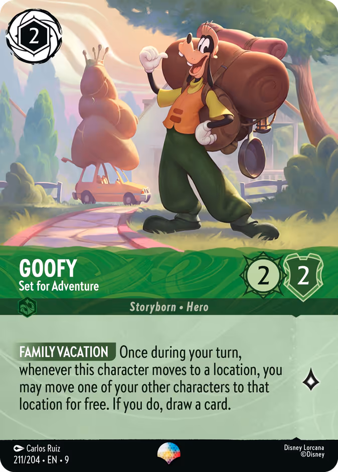 Goofy - Set for Adventure #211 #211 (Epic)