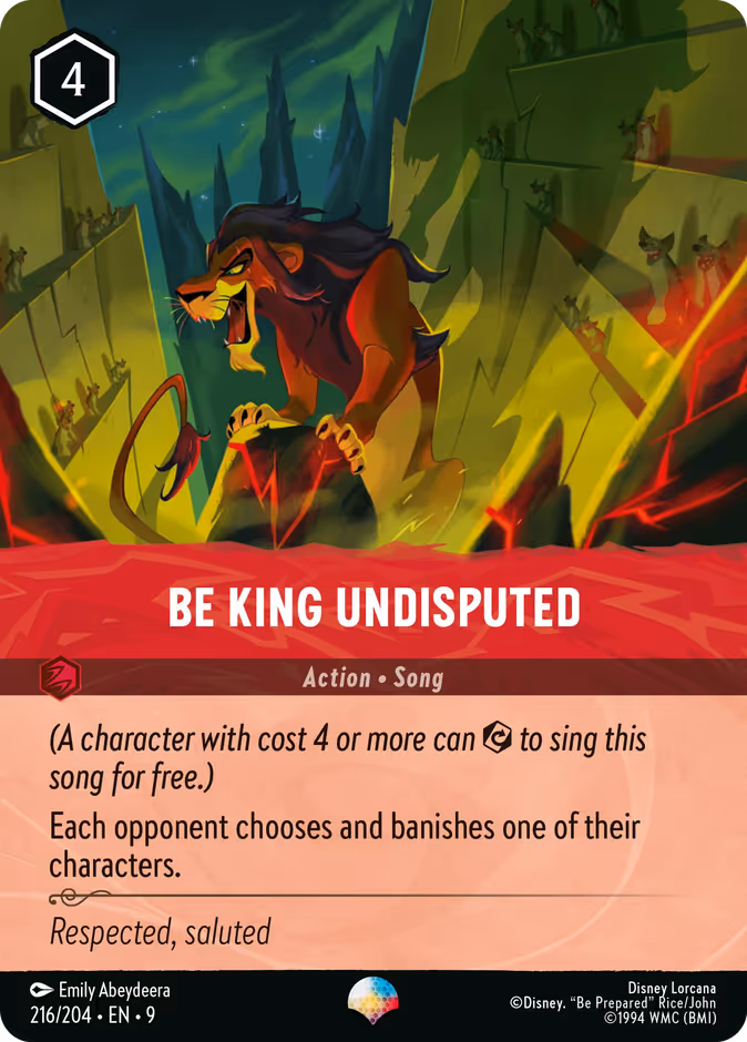 Be King Undisputed #216 #216 (Epic)