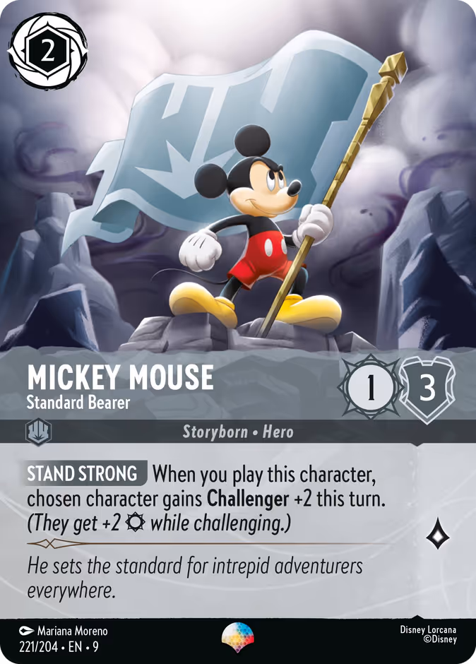 Mickey Mouse - Standard Bearer #221 #221 (Epic)