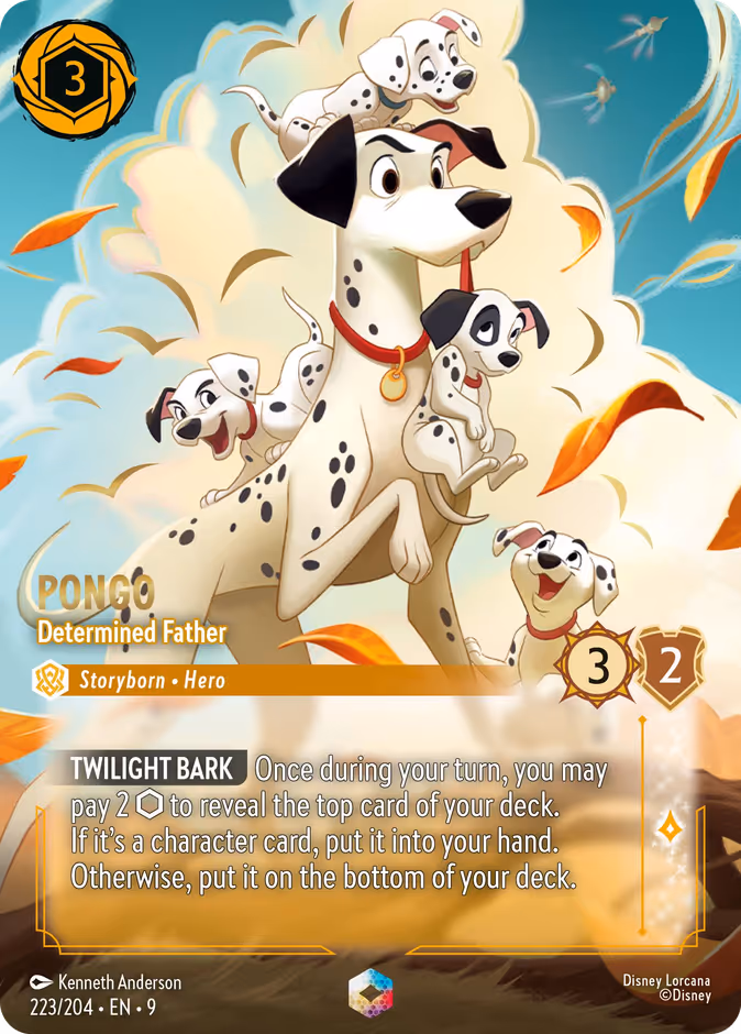 Pongo - Determined Father #223 #223 (Enchanted)