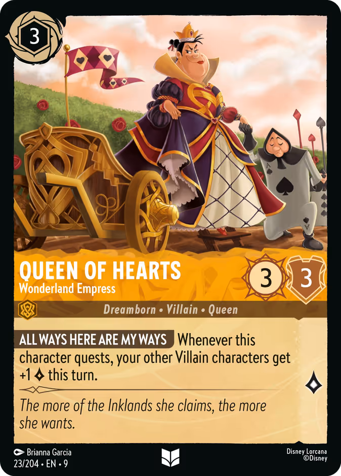 Queen of Hearts - Wonderland Empress #23 (Uncommon)
