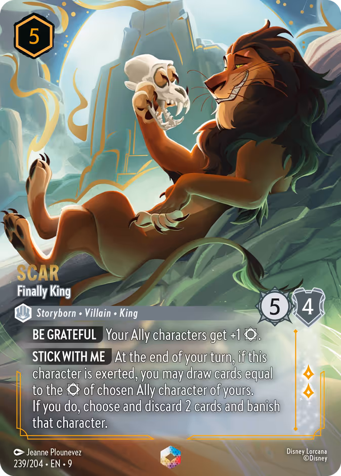 Scar - Finally King #239 #239 (Enchanted)