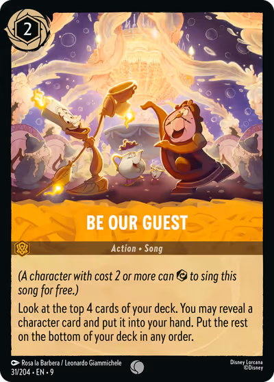 Be Our Guest