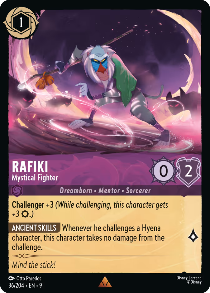 Rafiki - Mystical Fighter #36 (Rare)