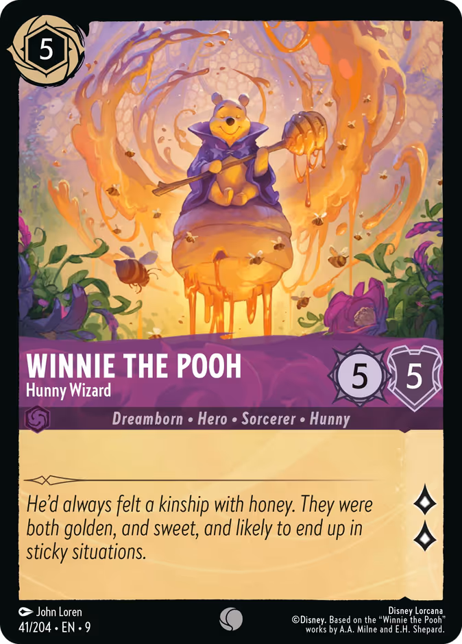 Winnie the Pooh - Hunny Wizard #41 (Common)