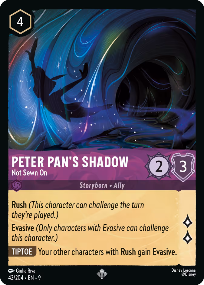 Peter Pan's Shadow - Not Sewn On #42 (Super_rare)