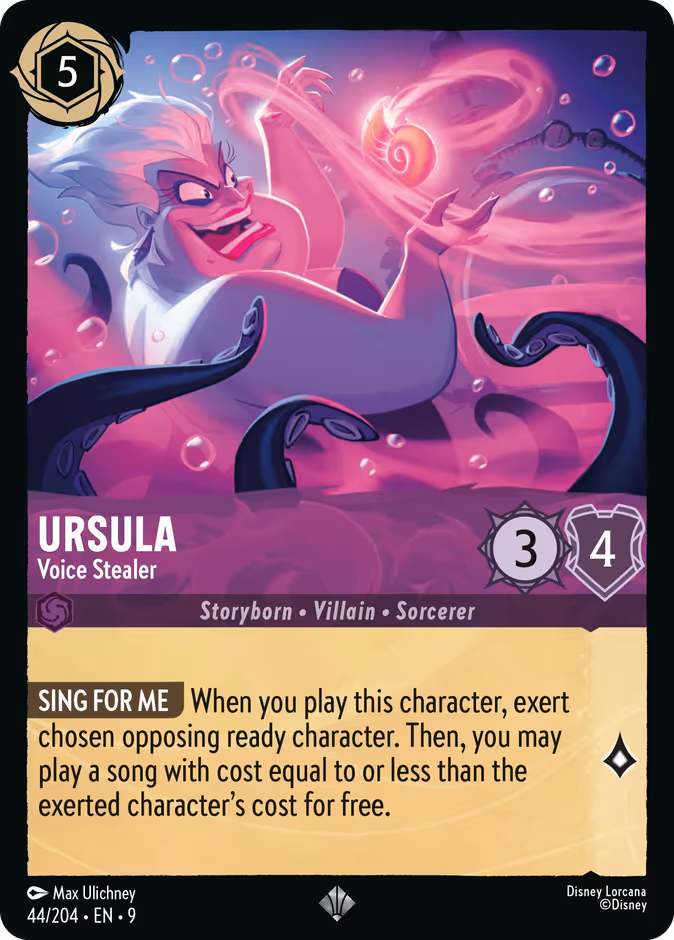 Ursula - Voice Stealer #44 (Super_rare)