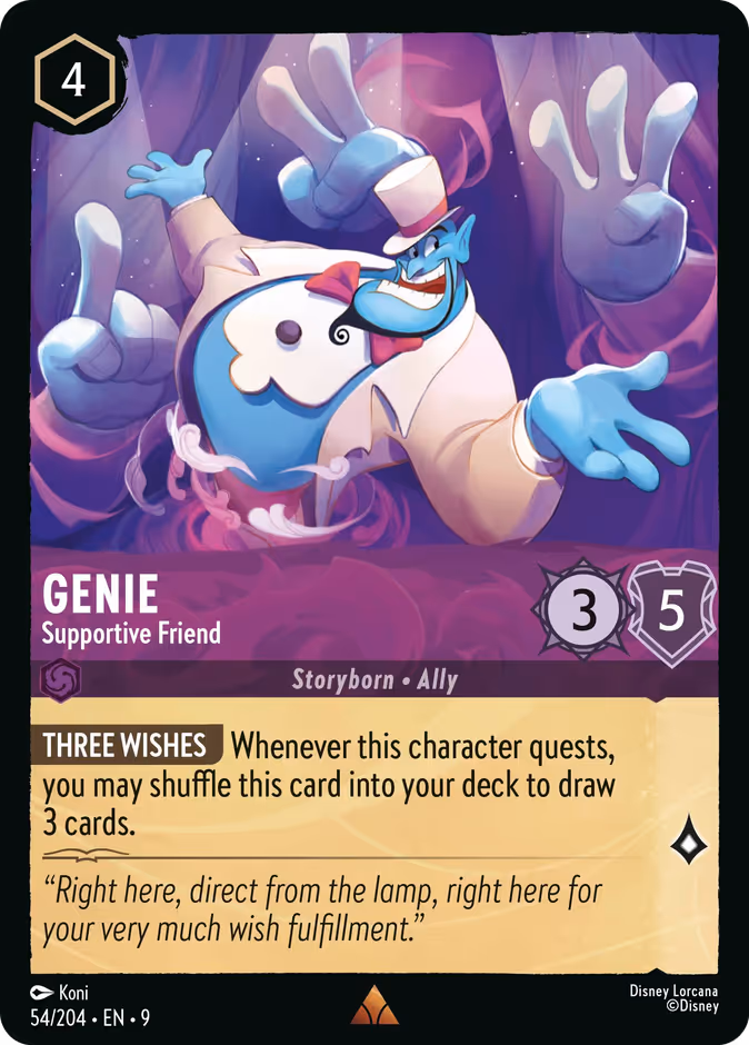 Genie - Supportive Friend #54 (Rare)