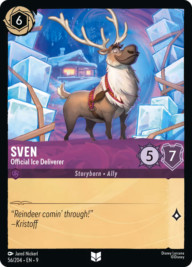 Sven - Official Ice Deliverer #56 (Uncommon)