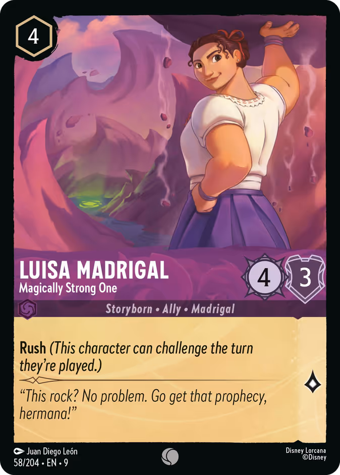 Luisa Madrigal - Magically Strong One #58 (Common)