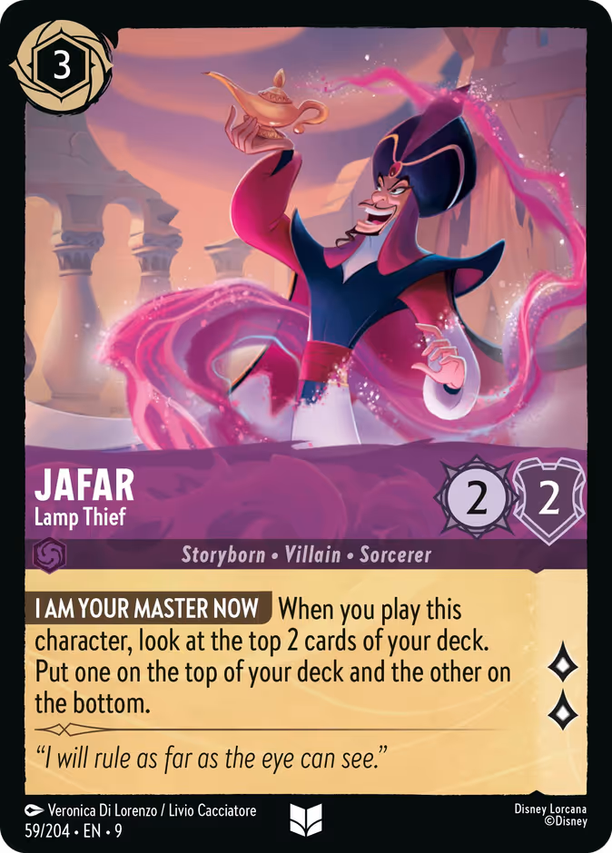 Jafar - Lamp Thief #59 (Uncommon)