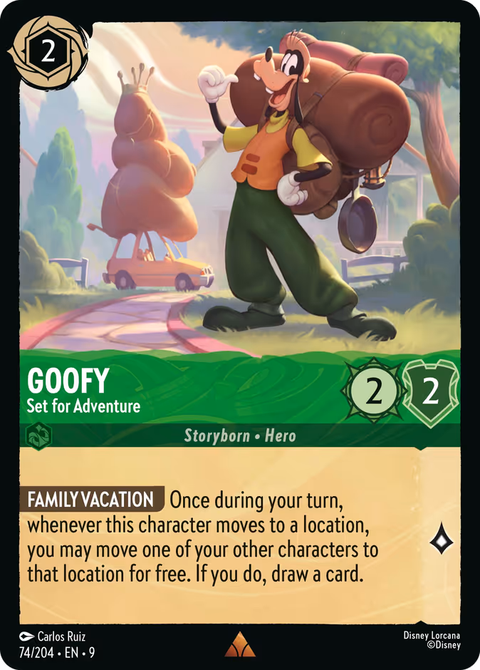 Goofy - Set for Adventure #74 (Rare)