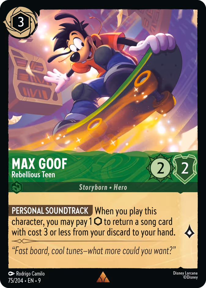 Max Goof - Rebellious Teen #75 (Rare)