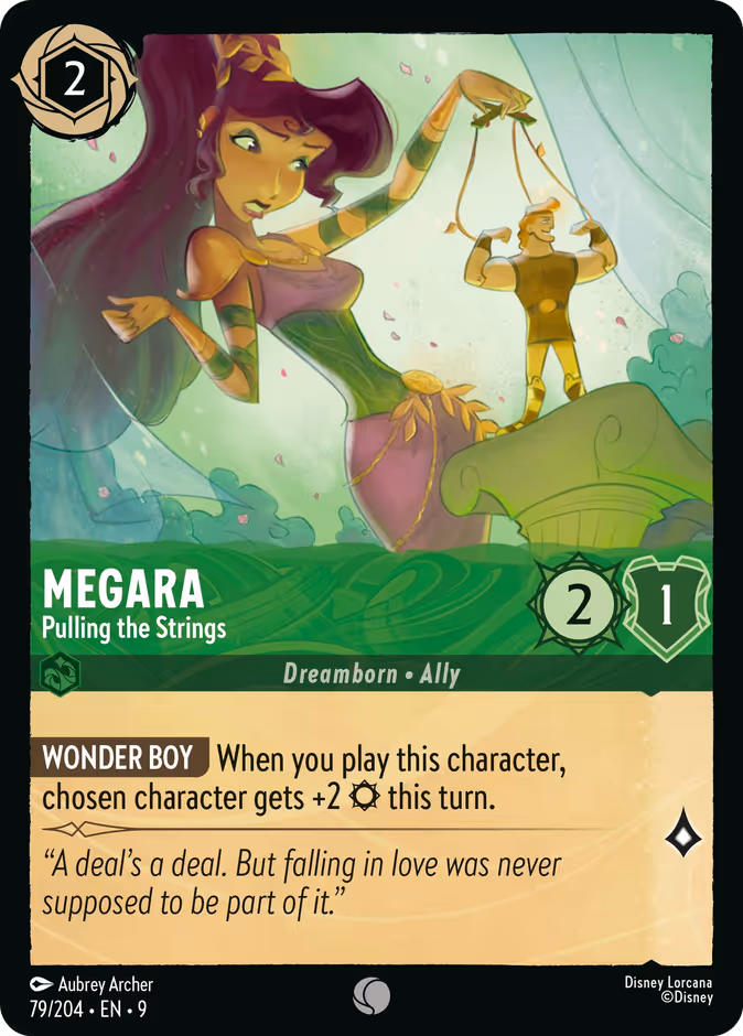Megara - Pulling the Strings #79 (Common)