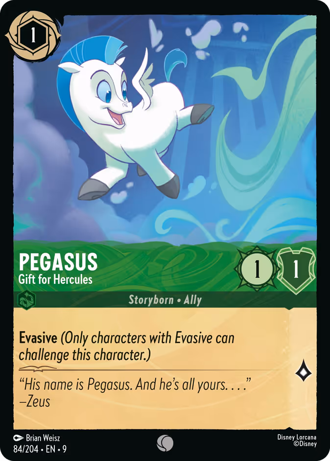 Pegasus - Gift for Hercules — Disney Lorcana