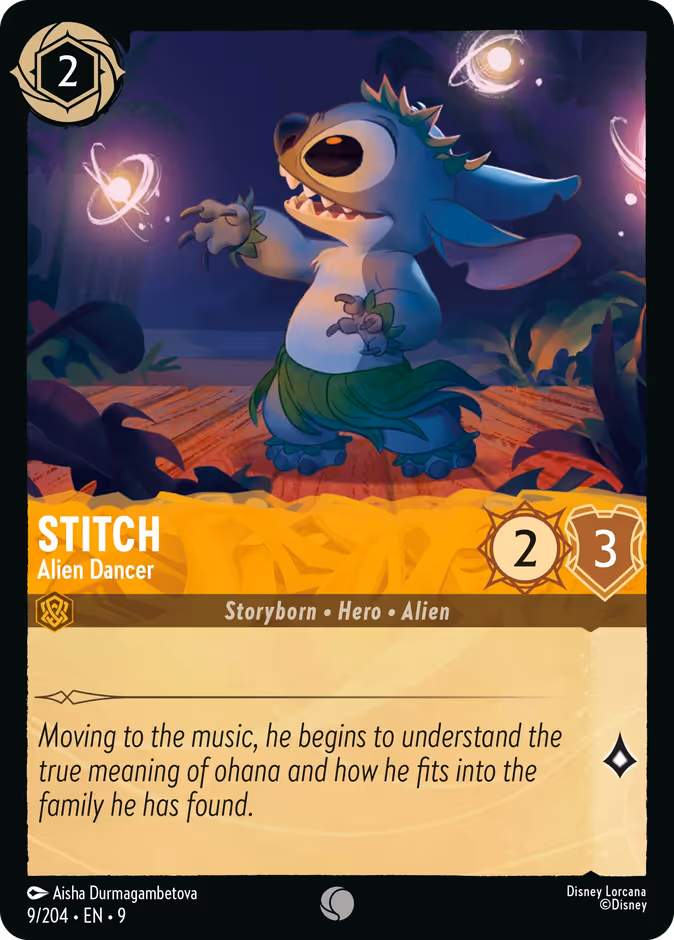 Stitch - Alien Dancer #9 (Common)