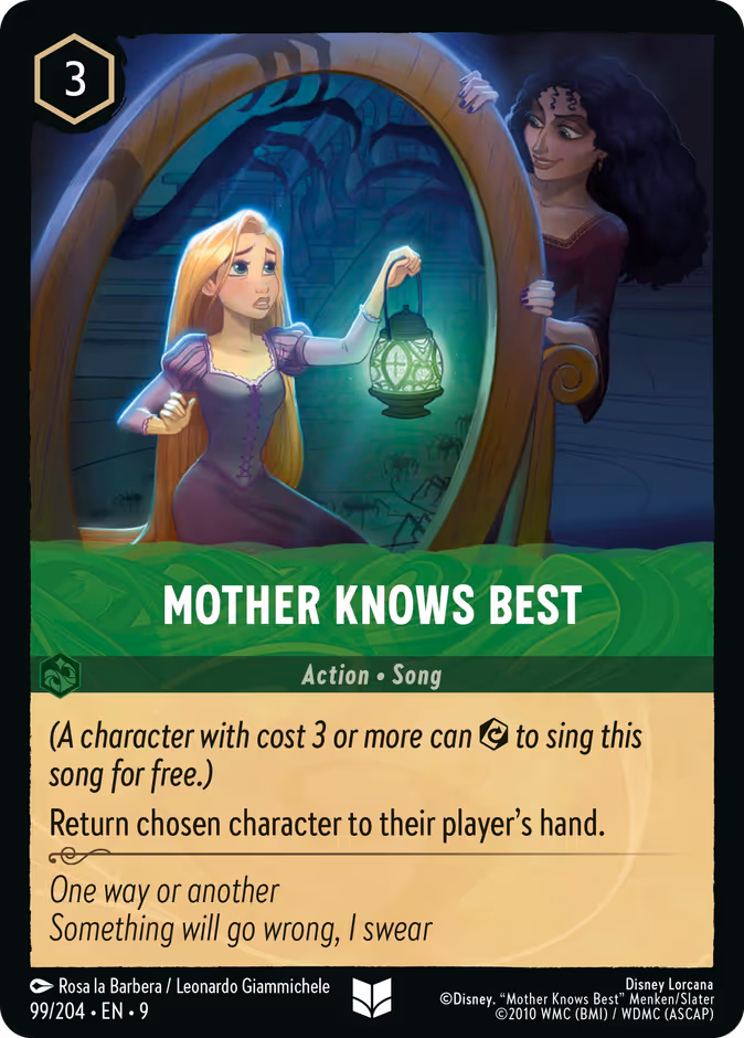 Mother Knows Best #99 (Uncommon)
