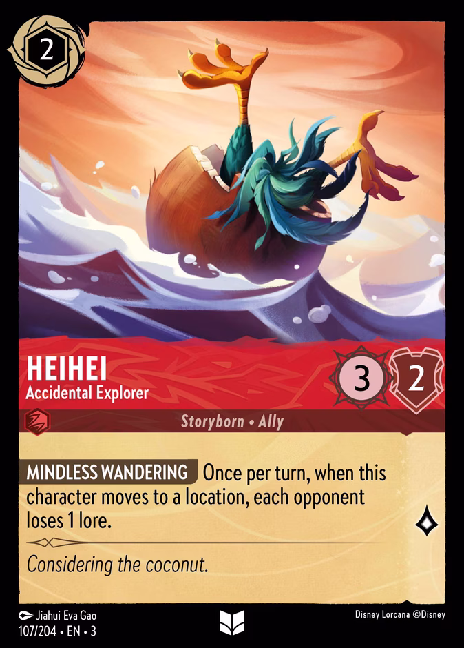 HeiHei - Accidental Explorer #107 (Uncommon)