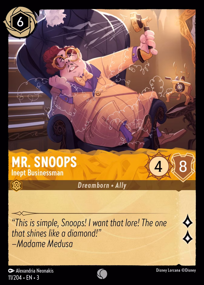 Mr. Snoops - Inept Businessman #11 (Common)