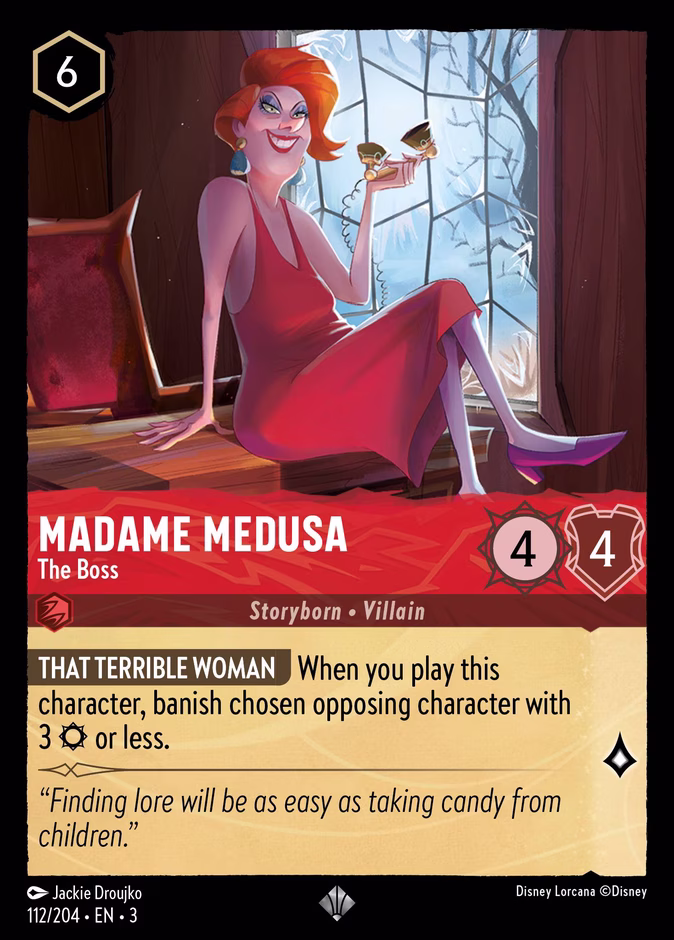 Madame Medusa - The Boss #112 (Super_rare)