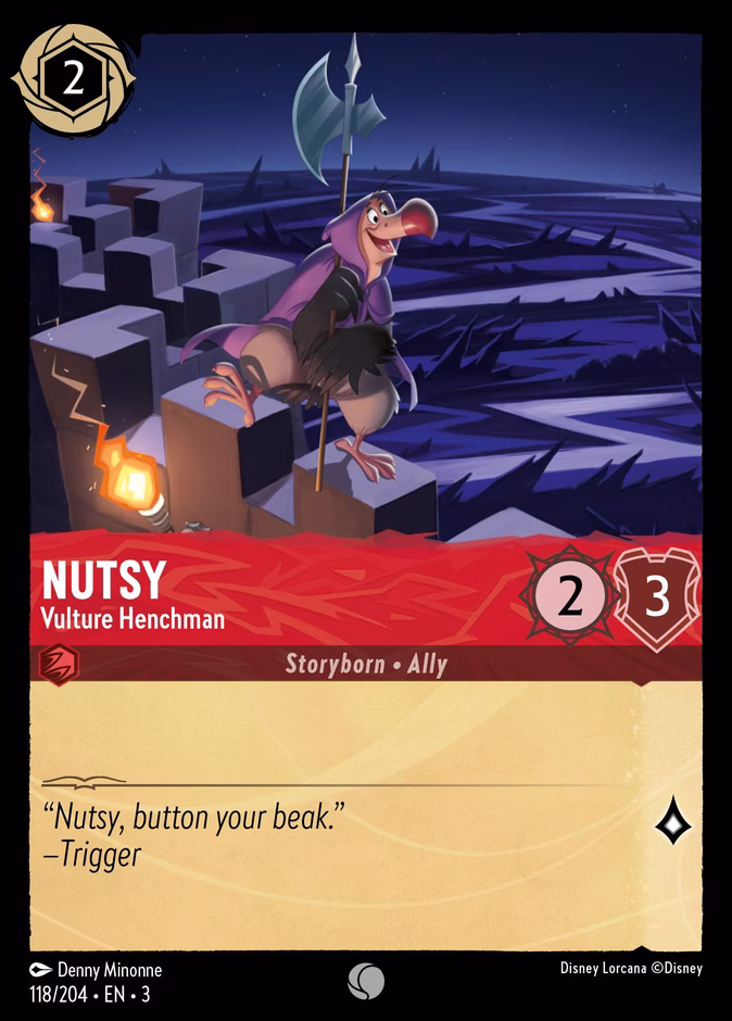 Nutsy - Vulture Henchman #118 (Common)