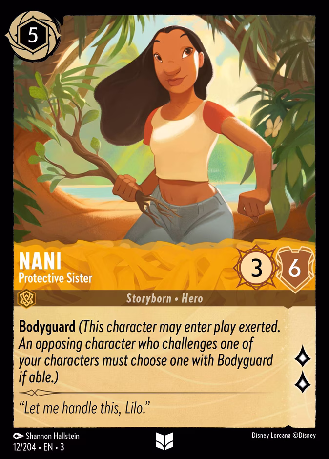 Nani - Protective Sister #12 (Uncommon)