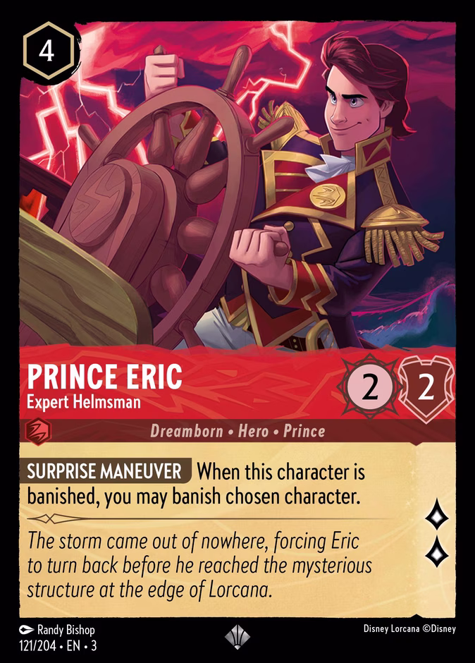 Prince Eric - Expert Helmsman #121 (Super_rare)