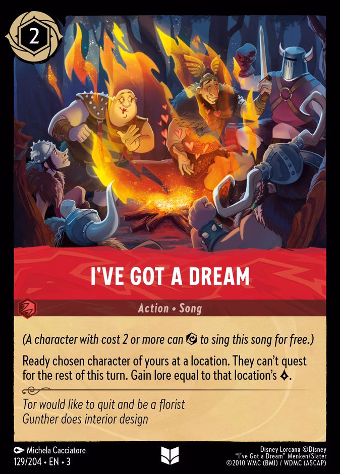 I've Got A Dream #129 (Uncommon)