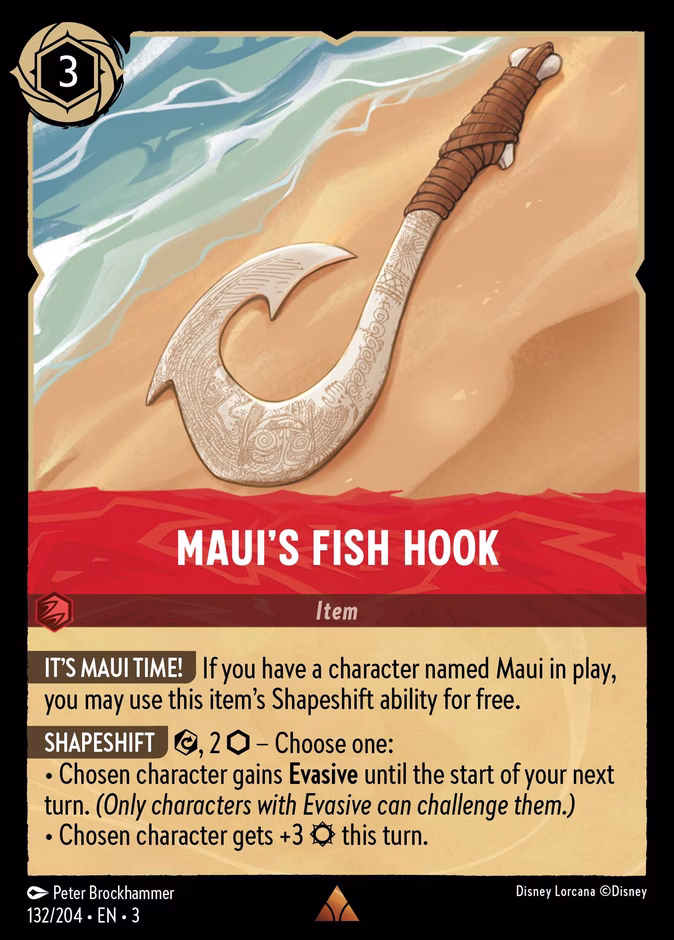Maui's Fish Hook #132 (Rare)