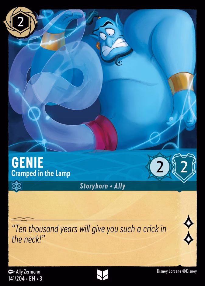 Genie - Cramped in the lamp #141 (Uncommon)
