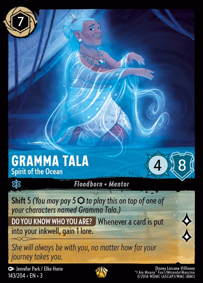 Gramma Tala - Spirit of the Ocean #143 (Legendary)
