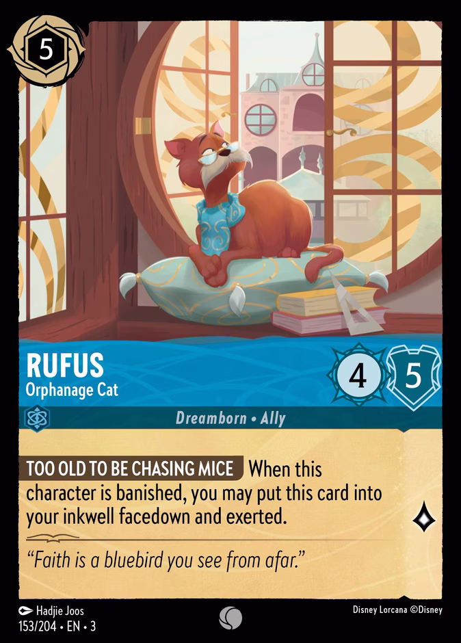 Rufus - Orphanage Cat #153 (Common)
