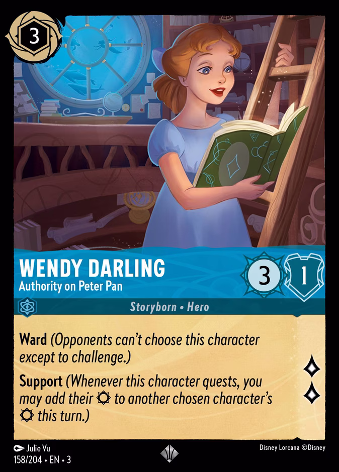 Wendy Darling - Authority on Peter Pan #158 (Super_rare)