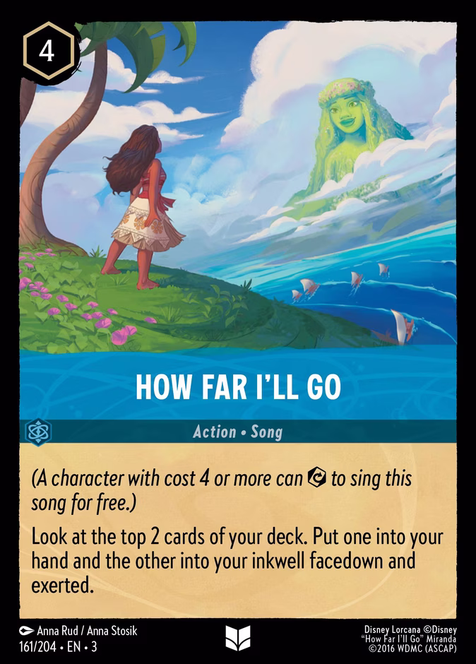 How Far I'll Go #161 (Uncommon)