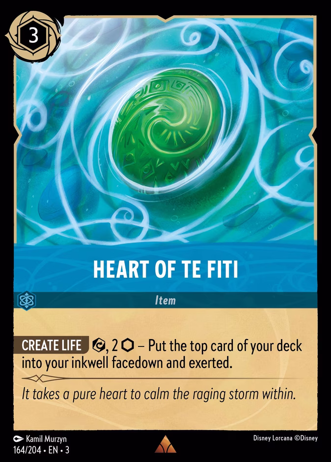 Heart of Te Fiti #164 (Rare)